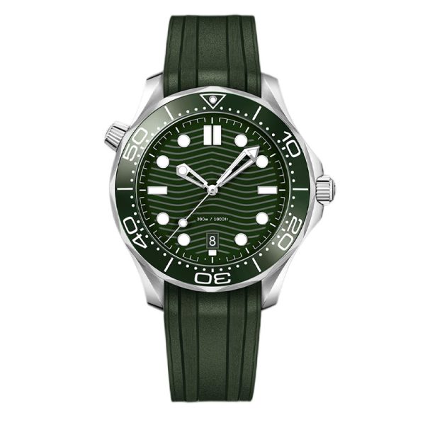 Premium Mechanical Auto Winding Movement Dive Watch 30ATM Water-Resistant Customized