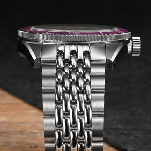 stainless steel diving watch