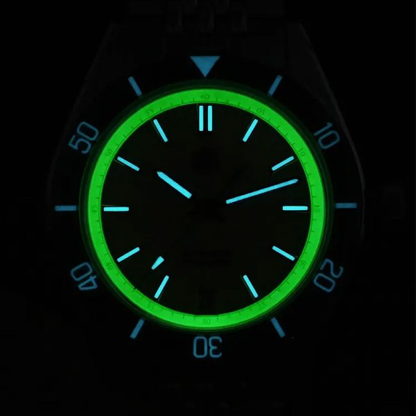 stainless steel diving watch