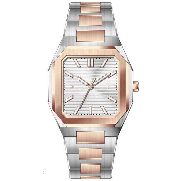 quartz stainless steel watches