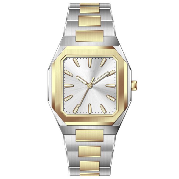 quartz stainless steel watches