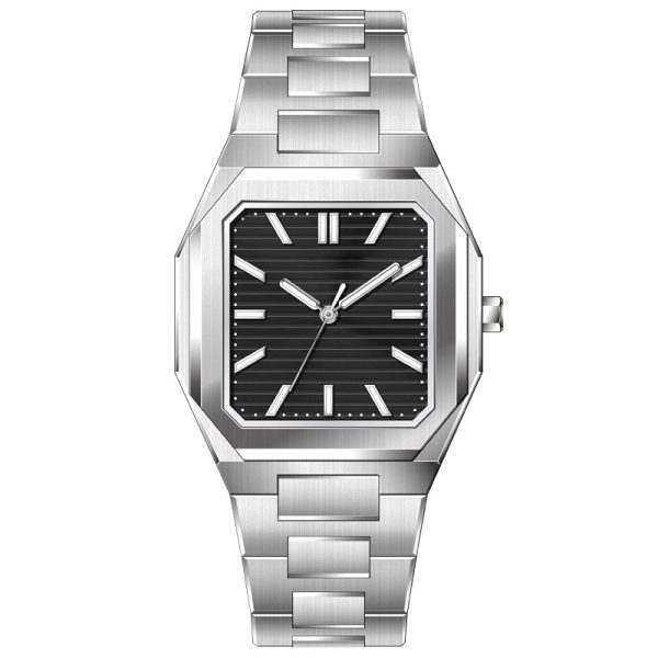 quartz stainless steel watches