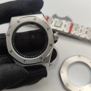 316L stainless steel satin-finished case