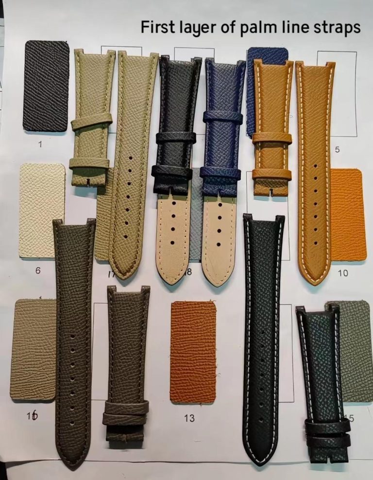 Luxury geniune leather straps