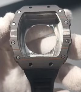 Carbon fiber watch model