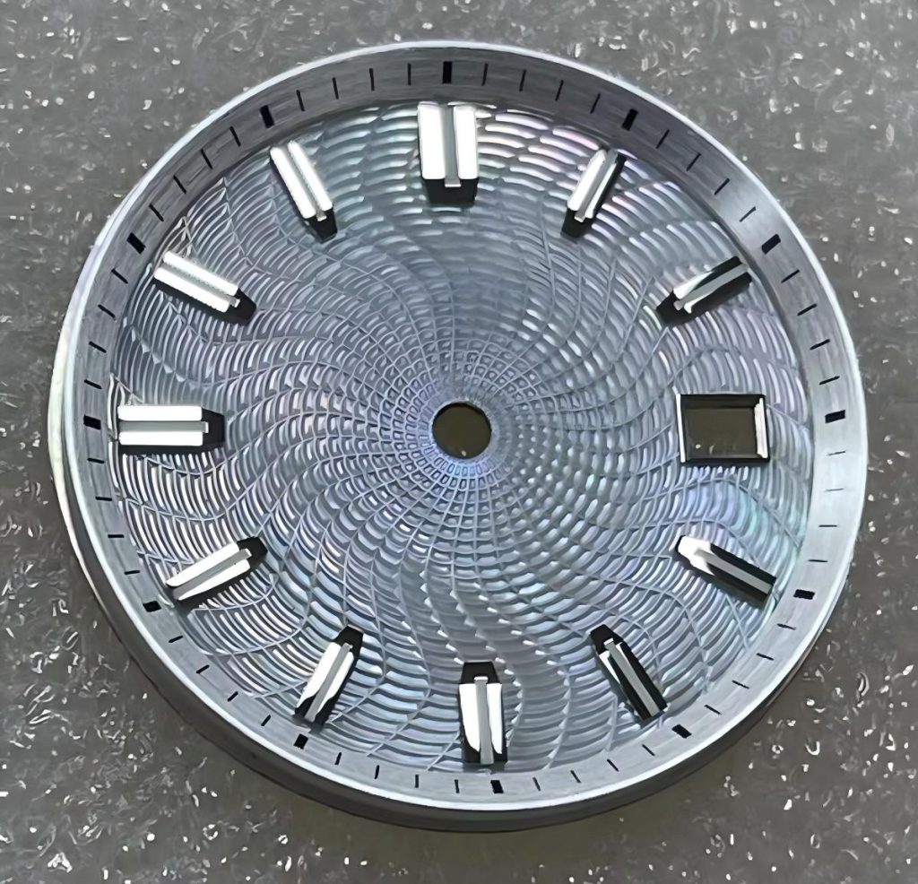 Guilloché dial at Dous Watch